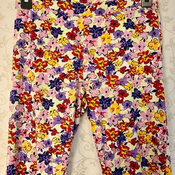 Code Bleu Girls Muiltcolor Floral Leggings - Picture 3 of 4